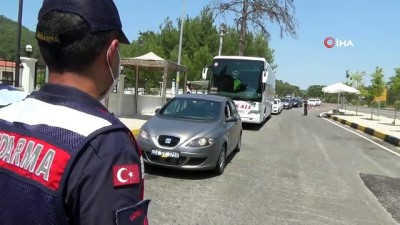 arac sayisi -  Marmaris'e 24 saatte 21 bin araç giriş yaptı Videosu