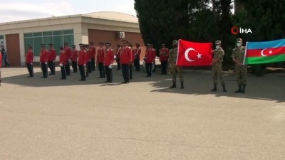 askeri ucak -  - Türk Hava Kuvvetleri personeli 'TurAz Kartalı 2020' tatbikatı için Gence'de Videosu