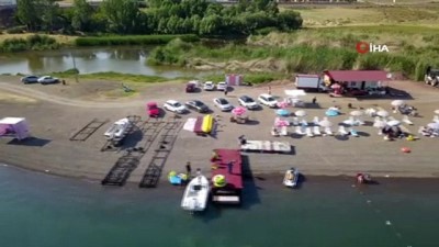 surat teknesi -  Van Gölü Sahilleri Akdeniz ve Ege’yi aratmıyor Videosu