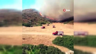 helikopter -  Bakan Pakdemirli: 'Seferihisar'daki yangın kontrol altında' Videosu