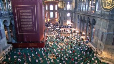 Diyanet İşleri Başkanı Erbaş, Ayasofya-i Kebir Cami-i Şerifi'nde hutbe okudu (1)  - İSTANBUL