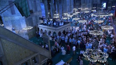 Diyanet İşleri Başkanı Erbaş, Ayasofya-i Kebir Cami-i Şerifi'nde hutbe okudu (2)  - İSTANBUL