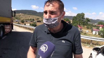 Gerede-Karadeniz Bağlantı Yolu'nda uzun araç kuyrukları oluştu - BOLU