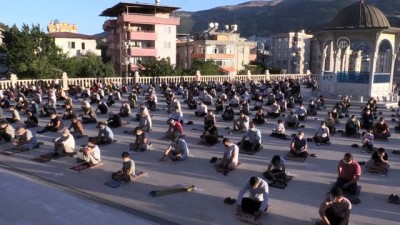 Kahramanmaraş'ta Kurban Bayramı namazı