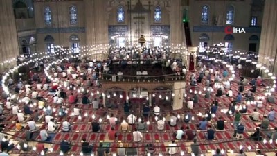  Selimiye Camii bayram sabahı doldu taştı