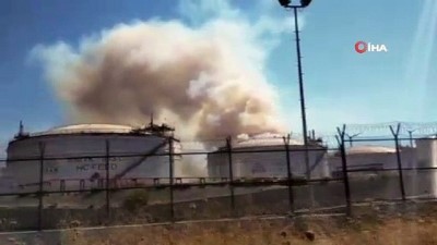 helikopter -  Star Rafineri içerisindeki yangında soruşturma devam ediyor Videosu
