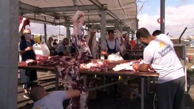kurbanlik hayvan -  Sultanbeyli’de korona virüs tedbirli kurban kesimleri gerçekleştirildi Videosu