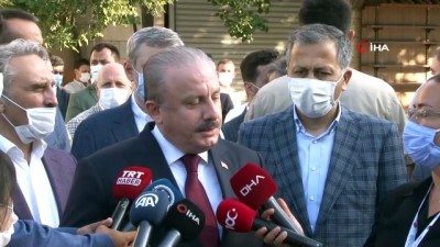  TBMM Başkanı Şentop, bayram namazını Ayasofya Camii'nde kıldı