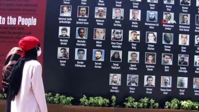 geri cekilme -  Adviyye Gül İsmailoğlu, kalkışmanın 4’üncü yıl dönümünde vurulduğu yerde Videosu