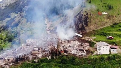ev yangini -  Artvin’deki köy yangınlarının sebebi açıklandı Videosu