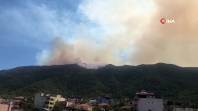 helikopter -  Aydın’daki yangın büyüyor Videosu
