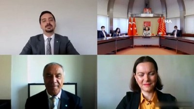 siyasi partiler -  CHP'de partiler arası bayramlaşma video konferansla yapıldı Videosu