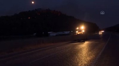 kamera - (DRONE) Menderes'te orman yangını (6) - İZMİR Videosu