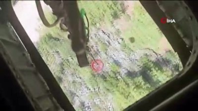helikopter -  Fethiye’de orman yangını Videosu