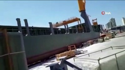 kamera -  İzmir Limanı'nda yangın paniği Videosu