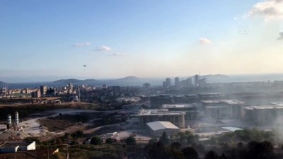 Maltepe'de askeri alanda yangın (3) - İSTANBUL