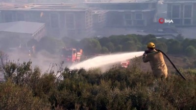 sigara izmariti -  Maltepe’de Kenan Evren Kışlası’nda korkutan yangın Videosu