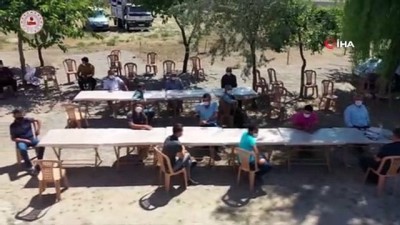 yazili aciklama -  Acıgöl ilçesinde düğünler drone ile denetleniyor Videosu