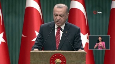 enflasyon -  Cumhurbaşkanı Recep Tayyip Erdoğan, Cumhurbaşkanlığı Kabine Toplantısı sonrası açıklamalarda bulundu Videosu