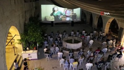 kultur sanat -   'Açık Hava Sinema Geceleri' 375 yıllık tarihi Cinci Han'da başladı Videosu