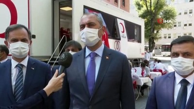 bulduk -  Adalet Bakanı Gül'den kan bağışı kampanyasına destek Videosu