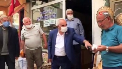belediye baskani -  Bayburt’ta maske ve sosyal mesafe denetimi Videosu