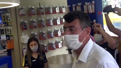 hassasiyet -  Bolu’da iş yerleri korona virüse karşı denetlendi Videosu