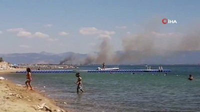 ormanli -  Edremit Körfezinde yangın Videosu