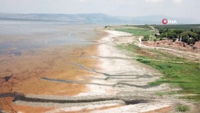  Korkutan görüntü, Marmara Gölü kuruyor