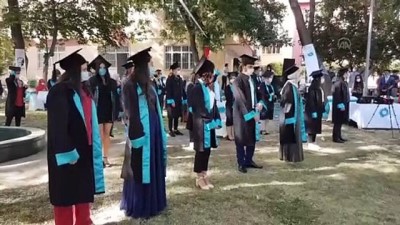 istiklal marsi - Niğde Ömer Halisdemir Üniversitesinde mezuniyet töreni - NİĞDE Videosu