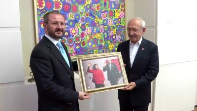 AA Yönetim Kurulu üyeleri, CHP Genel Başkanı Kılıçdaroğlu'nu ziyaret etti - ANKARA