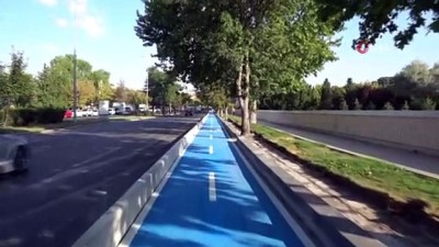 bisiklet yolu -  Ankara ilk bisiklet yoluna kavuştu Videosu