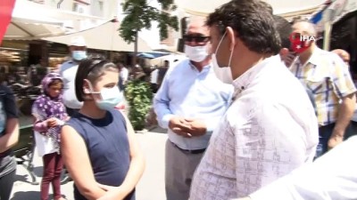 gurbetci -  Gurbetçilere maske ve sosyal mesafe denetimi yapıldı Videosu
