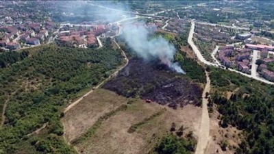 kent ormani - Orman yangını çıktı (2) - DÜZCE Videosu