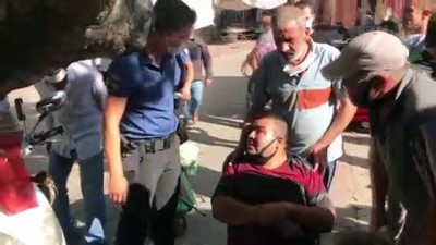 Pazarcılar arasında bıçaklı kavgada 1 kişi yaralandı - KÜTAHYA