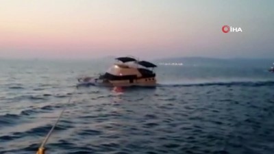 tahkikat -  Yunanlıların ateş açtığı teknenin batışının görüntüleri ortaya çıktı Videosu