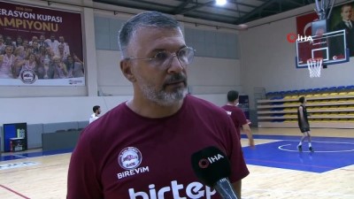 ceyrek final -  Elazığ İl Özel İdare Kadın Basketbol Takımı hazırlıklara başladı Videosu