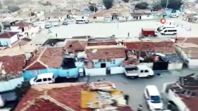 polis helikopteri -  Helikopter destekli şafak operasyonu: 14 gözaltı Videosu