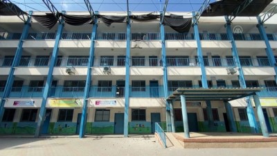 hava saldirisi - İsrail'den Gazze'deki bir okula füze saldırısı Videosu