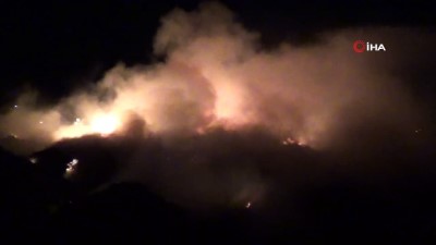 itfaiye araci -  Manisa’da 45 yıllık çöplükte yangın Videosu