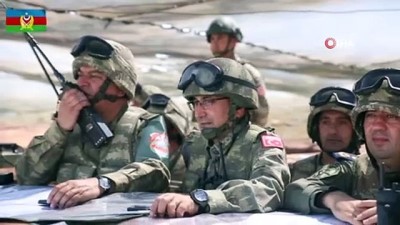 yarali asker -  - Milli Savunma Bakanı Akar ve TSK Komuta Kademesi Azerbaycan’da icra edilen tatbikatı izledi Videosu