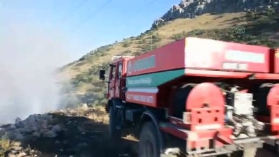 askeri personel - Orman ve otluk alan yangını - MALATYA Videosu