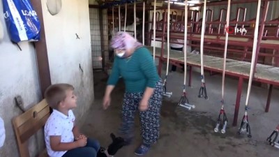 futbol sahasi -  Saanen keçileri hem ormanı kurtardı, hem de köylülerin gelirini arttırdı Videosu