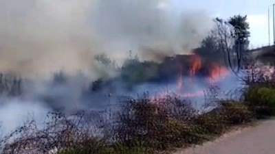itfaiye araci - Yayladağı'nda çıkan orman yangını kontrol altına alındı - HATAY Videosu
