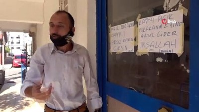 bisiklet -  Apartman sakinlerinin 'Kapıyı açık bırakanın evine hırsız girer inşallah, Amin' tepkisi Videosu
