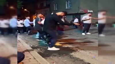 havai fisek -  İstanbul’da asker uğurlamalarında dehşete düşüren görüntüler kamerada Videosu