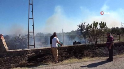 itfaiye araci -  Kozlu köyündeki yangın kontrol altında Videosu