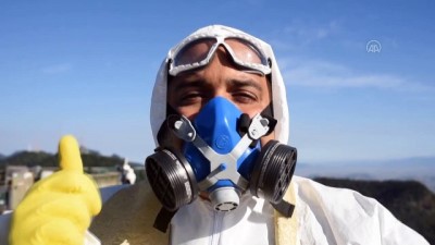 dezenfeksiyon - Rio de Janeiro'da dezenfeksiyon çalışması Videosu