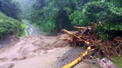 mahsur kaldi - Şiddetli yağış can aldı - TRABZON Videosu