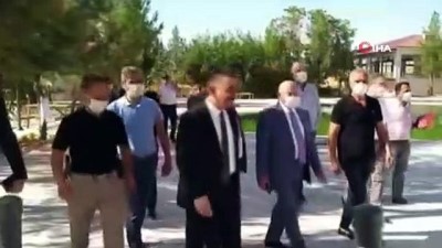 dera - TFF Başkanı Nihat Özdemir, Siirt Özel İdarespor tesisinde incelemelerde bulundu Videosu